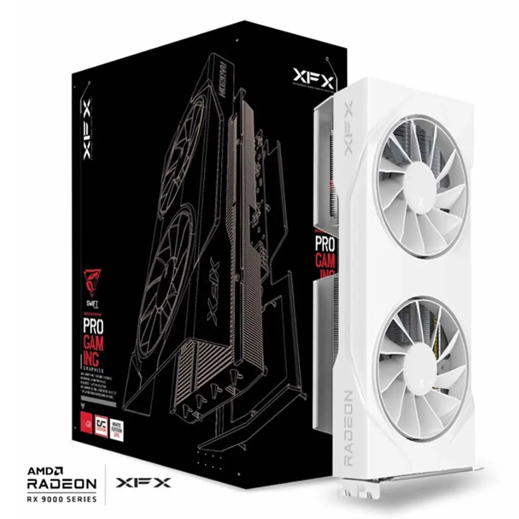 XFX Swift AMD Radeon RX 9060 XT 8GB OC Gaming Edition Graphics Card XFX Swift AMD Radeon RX 9060 XT 8GB OC Gaming Edition Graphics Card